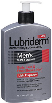 

Lubriderm Men's 3-in-1 Lotion with Light Fragrance(473 ml)