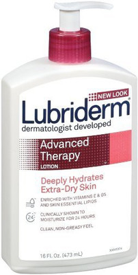 

Lubriderm Advanced Therapy Lotion for Extra-Dry Skin, - Pump Bottles (Pack of 2)(480 ml)