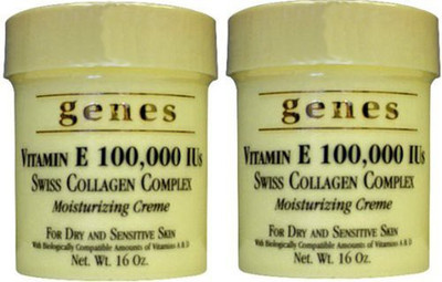 

Genes Vitamin E Swiss Collagen Creme - (2 Pack - Total 32 )(480 ml)