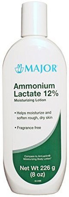 

AmLactin PACK] AMMONIUM LACTATE 12% MOISTURIZING LOTION 226GM (8 OZ) EACH (PACK OF 2) *COMPARE TO THE SAME ACTIVE INGREDIENTS FOUND IN AMLACTIN® & SAVE! *(226 g)