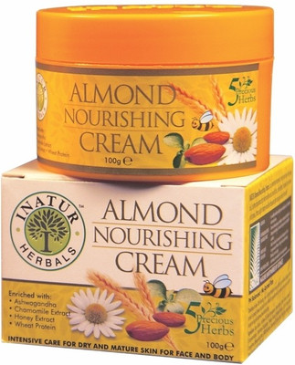 

Inatur Herbals Almond Nourishing Cream(100 g)