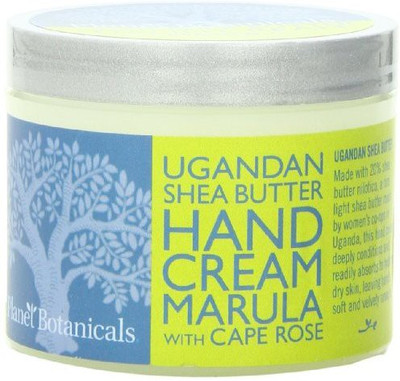

Planet Botanicals Ugandan Shea Butter Hand Cream, Marula with Cape Rose(120 ml)