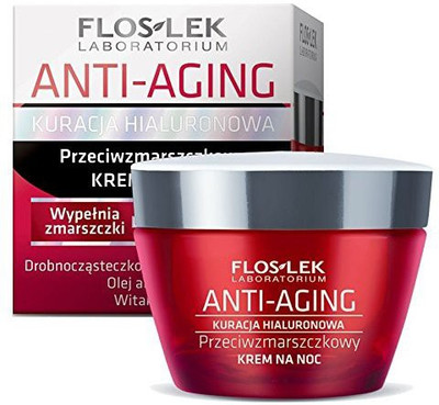 

Flos-lek Laboratorium Anti-aging Hyaluronic Acid Anti-wrinkle Night Cream(200 g)