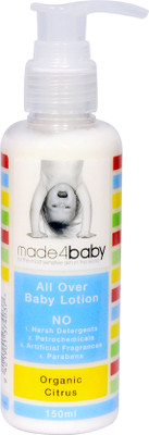 

Made 4 Baby Organic Citrus All Over Baby Lotion(150 ml)