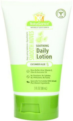 

Babyganics Smooth Moves Lotion, Cucumber Aloe, (Pack of 1), Packaging May Vary(90 ml)