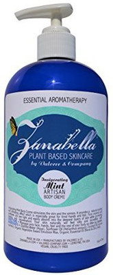 

Zanabella Plant Based Skincare Invigorating Mint Body Cream(473 ml)
