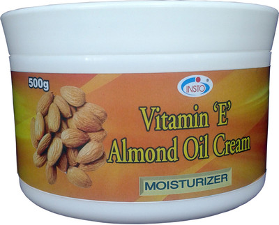 

Insto Vitamin E Almond Oil Cream(500 g)