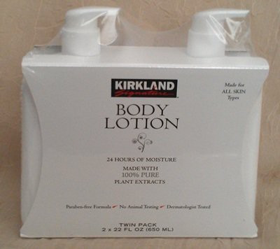 

Chom Kirkland Body Lotion, Made with 100% Pure Plant Extracts, , 2pk(660 ml)