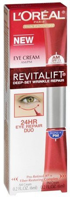 

L'Oreal RevitaLift Deep-Set Wrinkle Repair 24-Hour Eye Duo, -Fluid(6 ml)
