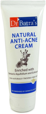 

Dr. Batra's Natural Anti-Acne Cream Enriched With Berberis Aquifolium And Echinacea(100 g)