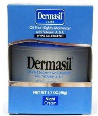 

Dermasil Labs Oil Free Nightly Moisturizer With Vitamin A & E(48 g)
