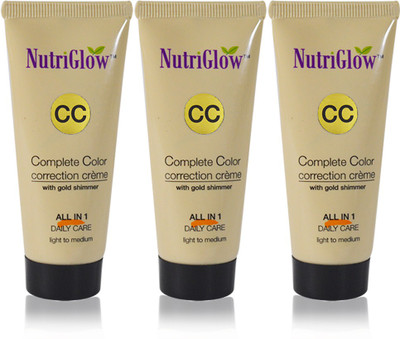 

NutriGlow CC-Cream-50ml(Pack Of 3)(50 ml)