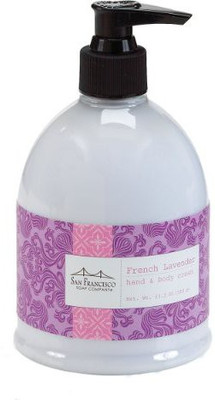 

San Francisco Soap Company Geometric Collection Hand And Body Lotion (french Lavender)(399.195 ml)