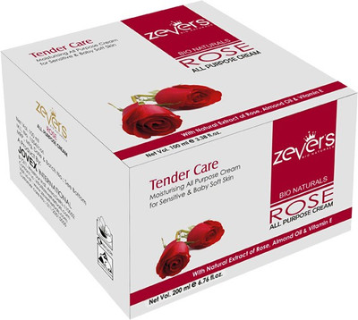 

Zever Tender Care Moisturising Cream (Rose)(200 ml)