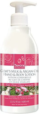 

Janice Goat' Milk And Argan Oil Lotion Rose Petal(400 ml)