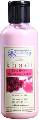 

Khadi Rishikesh Herbal Rose Honey Moisturizing Lotion(210 ml)