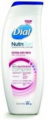 Dial 7 Day Moisturizing lotion Extra Dry Skin with Shea Butter and 7 Bionutrients(360 ml)