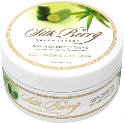 Silk Berry Cucumber Aloevera Soothening Massage Cream(250 g) Silk Berry Cucumber Aloevera Soothening Massage Cream(250 g)