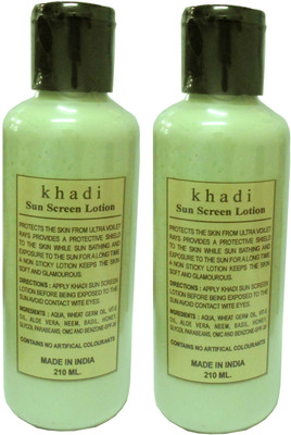 

Khadi Herbal Sunscreen Lotion(420 ml)
