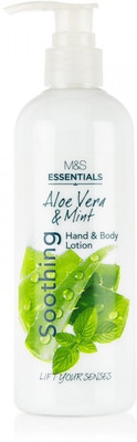 

Essentials M&S Alove vera & mint soothing Hand & Body Lotion(300 ml)