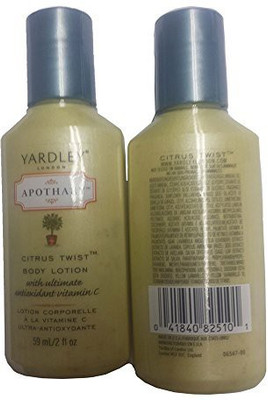 

Yardley London London Apothary Citru Twist Body Lotion (pack Of 2)(59 ml)