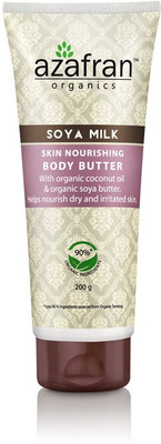 

Azafran Organics Soya Milk Skin Nourishing Body Butter(200 gm)
