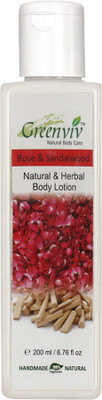 

Greenviv Natural Rose & Sandalwood Body Lotion(200 ml)