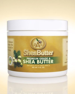 

AAA Shea Butter Company 100% unrefined certified grade a shea butter 4 oz.(120 ml)