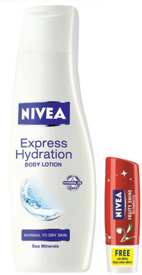 NIVEA Express Hydration Body Lotion with Offer(400 ml)