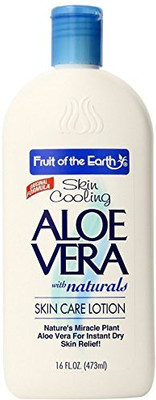 

Fruit of the Earth Aloe Vera Skin Care Lotion (2 Pack) Triple Action Formula(480 ml)