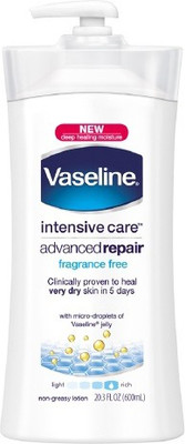 

Vaseline Intensive Care Advanced Repair Fragrance Free Lotion(600 ml)