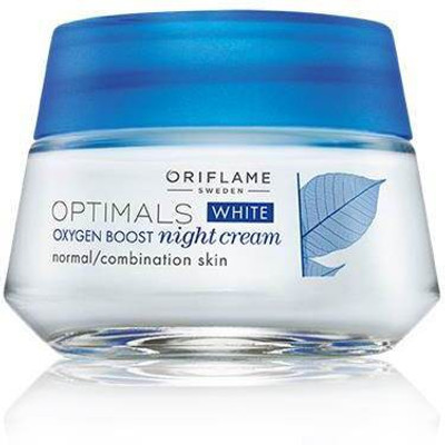

Oriflame Sweden Optimals White Oxygen Boost Night Cream Normal/Combination Skin(50 ml)