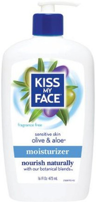 

Kiss My Face Sensitive Skin Moisturizer Olive And Aloe, Fragrance Free, (pack Of 3)(473 ml)