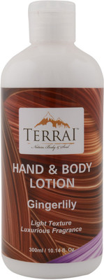 

Terrai Gingerlilly Hand & Body Lotion(300 ml)