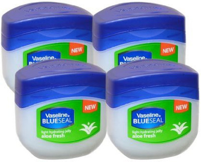 

Vaseline BlueSeal Petroleum Light Hydrating Jelly (100ml) with Aloe Fresh (Pack of 4)(102 ml)