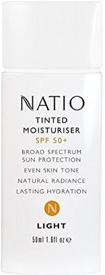 

Natio Tinted Moisturizer SPF 50+ Light,50m(50 ml)