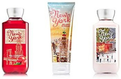 

Bath & Body Works New York Big Apple Caramel Trio - Lotion, Cream Shower Gel(236.56 ml)