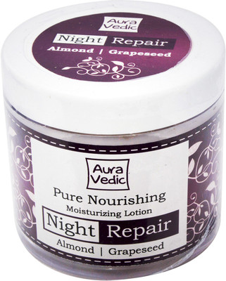 Auravedic Pure Nourishing Moisturizing Lotion with Almond Grapeseed(100 g) Auravedic Pure Nourishing Moisturizing Lotion with Almond Grapeseed(100 g)