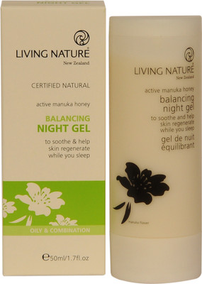 

Living Nature Balancing Night Gel with Chamomile and Harakeke(50 ml)