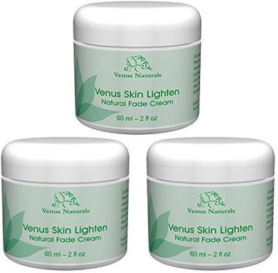 

Venus Naturals Skin Lighten Lightening And Fade Cream 3 - Jar Natural Spa Formula Best Value Pack(60 ml)