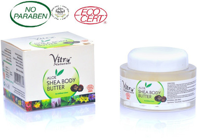 

Vitro Naturals Certified Organic Aloe Shea Body butter(50 g)