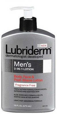 

Lubriderm men's 3-in-1 lotion fragrance free(473 ml)