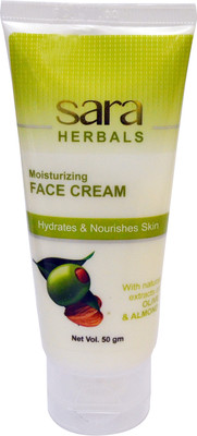 

SARA Almond & Olive Oil Moisturizing Face Cream(50 g)