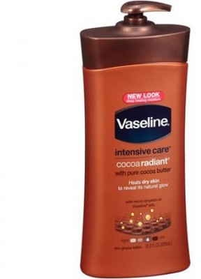 

Vaseline Intensive Care Radiant With Pure Cocoa Butter Dry Skin-600ml(600 ml)