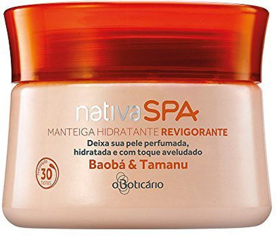 

Boticario Nativa Spa Boticario - Manteiga Hidratante Revigorante Baoba e Tamanu 250 Gr - (Boticario Nativa Spa Collection - Baoba & Tamanu Body Moisturizing Butter Net 8.81 Oz)(15.400000000000002 g)