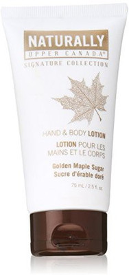 

Upper Canada Naturally Signature Collection Hand And Body Lotion Golden Maple Sugar(75 ml)