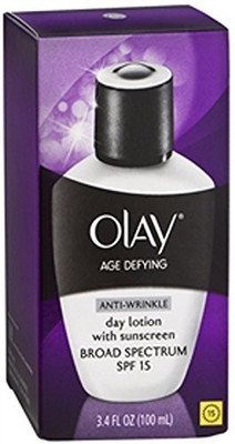 

Procter & Gamble Olay Age Defying Anti-Wrinkle Day Lotion SPF 15(102 ml)