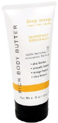 

Deep Steep Organic Body Butter Grapefruit Bergamot -(180 ml)