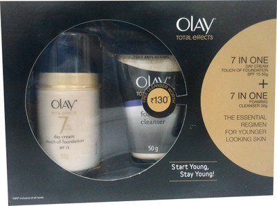 

Olay Total Effects Touch of Foundation SPF 15 with Offer(50 g)