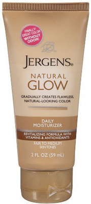 

Jergens Natural Glow Revitalizing Daily Body Moisturizer, Trial Size, Fair to Med(60 ml)